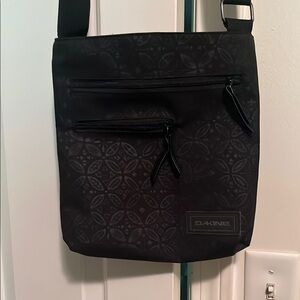 Dakine Black Patterned Messenger Bag